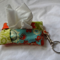 Tissue holder for the Sneezy McSneezerson